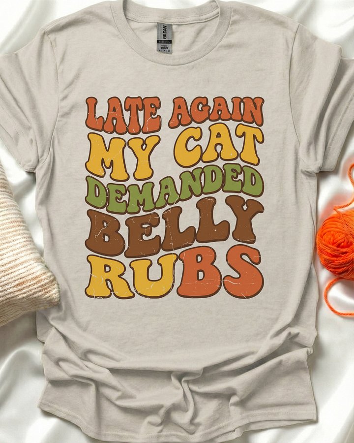 Cat Belly Rubs T-Shirt product image (1)