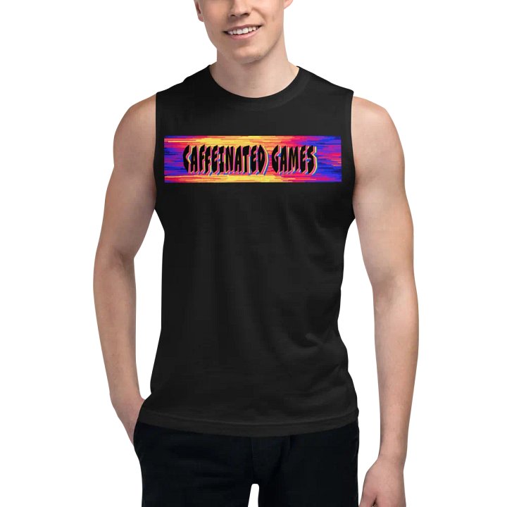 Caffeinated Games Muscle Shirt product image (1)