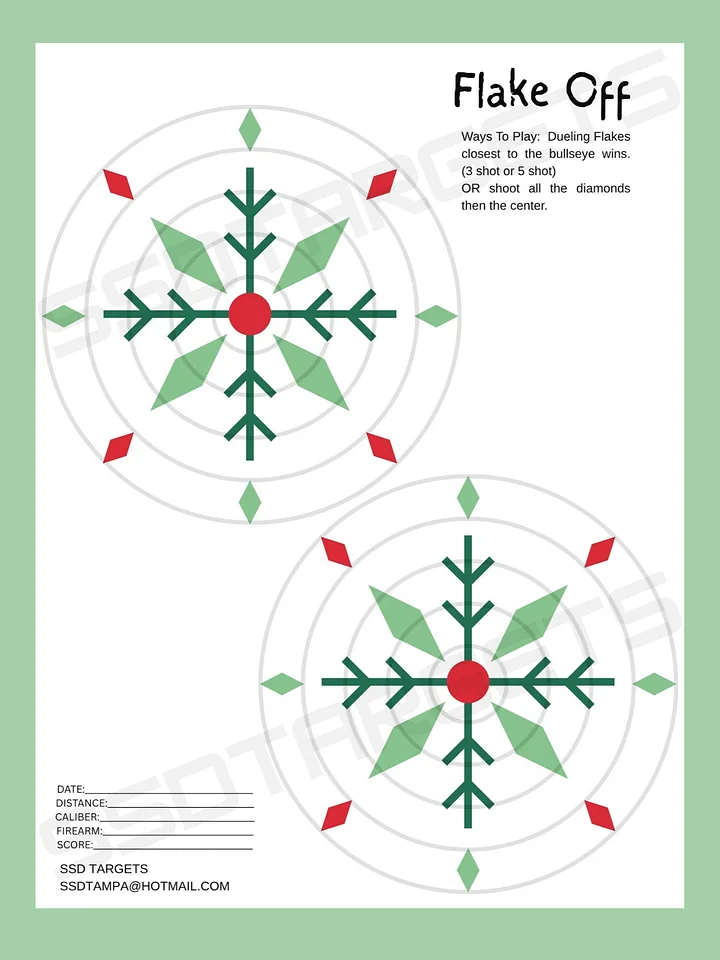 Flake Off (Printable Download) product image (1)