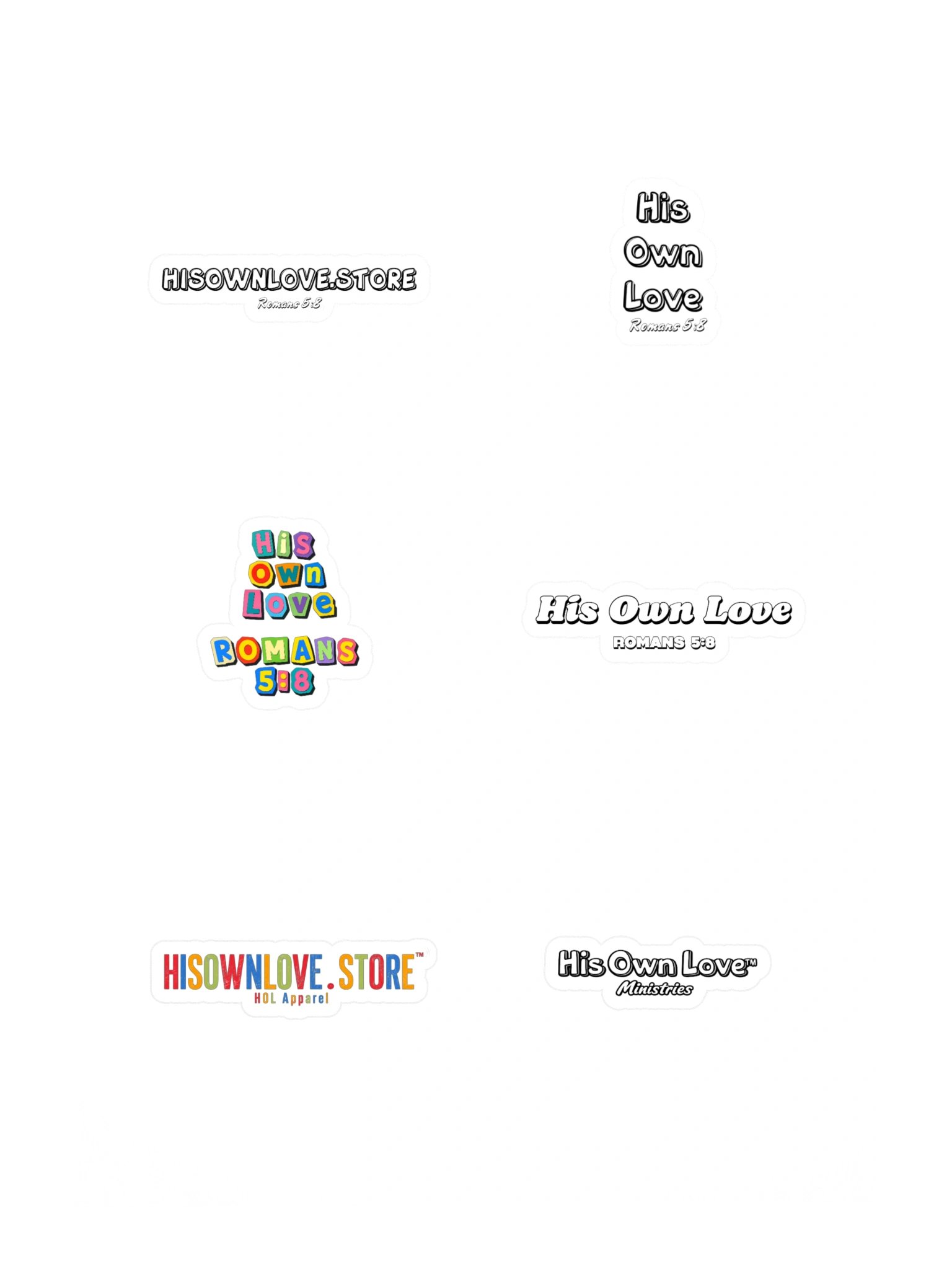 His Own Love Sticker Sheet product image (3)