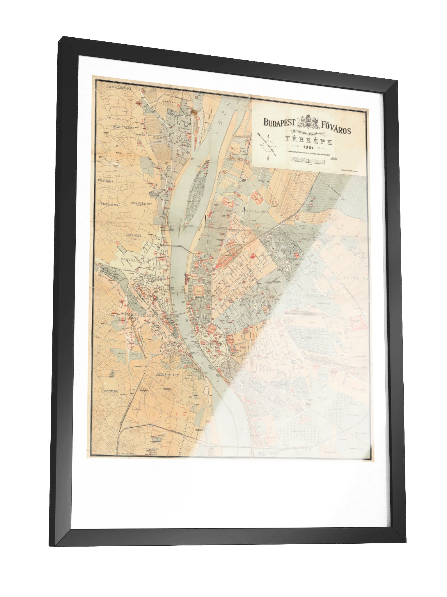 Budapest 1884 Framed Print product image (3)