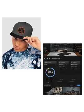 T.A.M.S & Snapback Hat Bundle