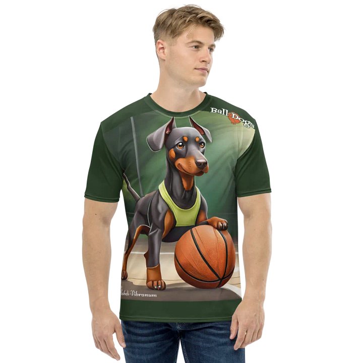 Novelty Ball Dogs All over print tee product image (1)