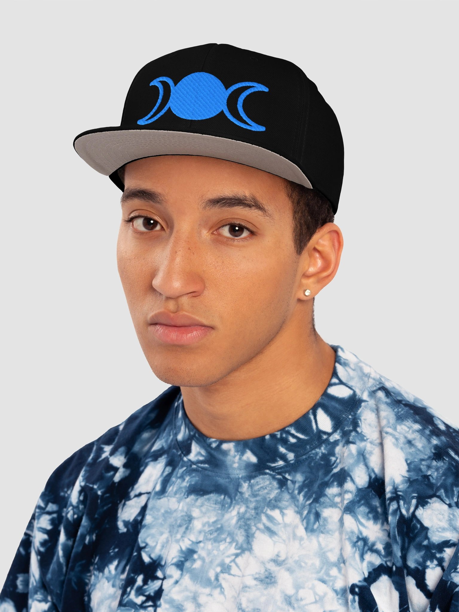 Fethria Triple Moon Signature Snapback Hat | Electric Tide Edition product image (62)