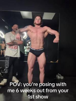 POV: you're posing with me 6 weeks out from your 1st show @Anna Grace @A.Tlyfts  #fitness #bodybuilding #motivation #classicphysique #fitmodel 