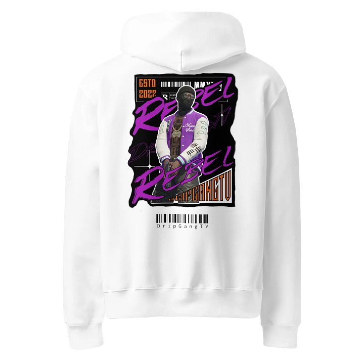 Rebel OverSize Hoodie “White” product image (2)