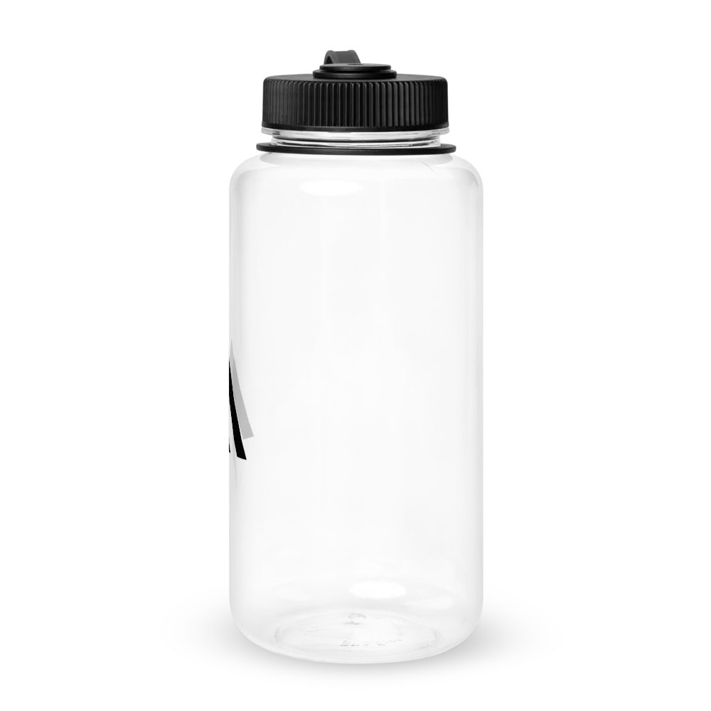 Wide Mouth Plastic Water Bottle - Clear product image (3)