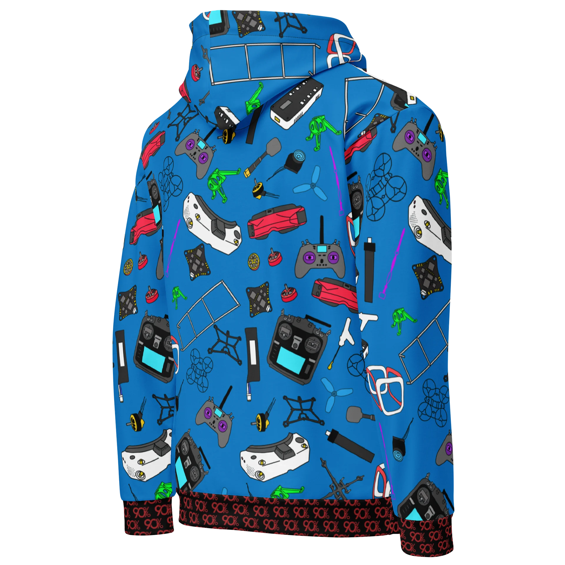 Blue Micro FPV Hoodie product image (5)