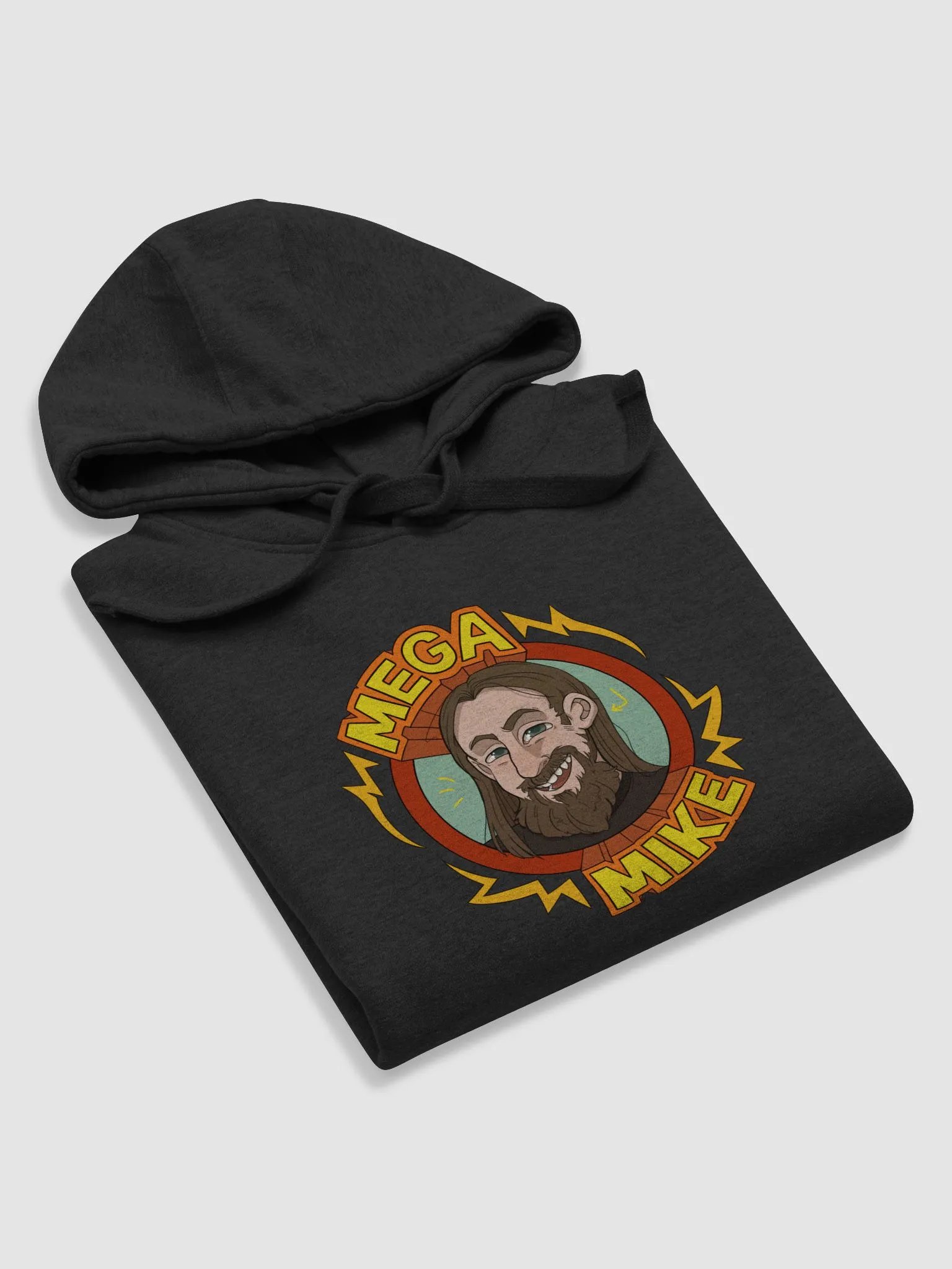 Mega Mike Cartoon Logo Hoodie product image (6)