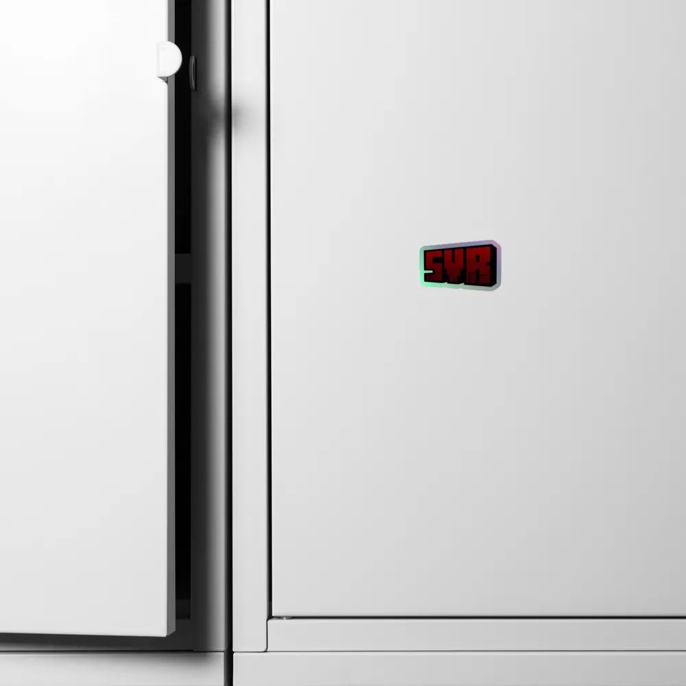 SVR Holo Logo Sticker product image (6)