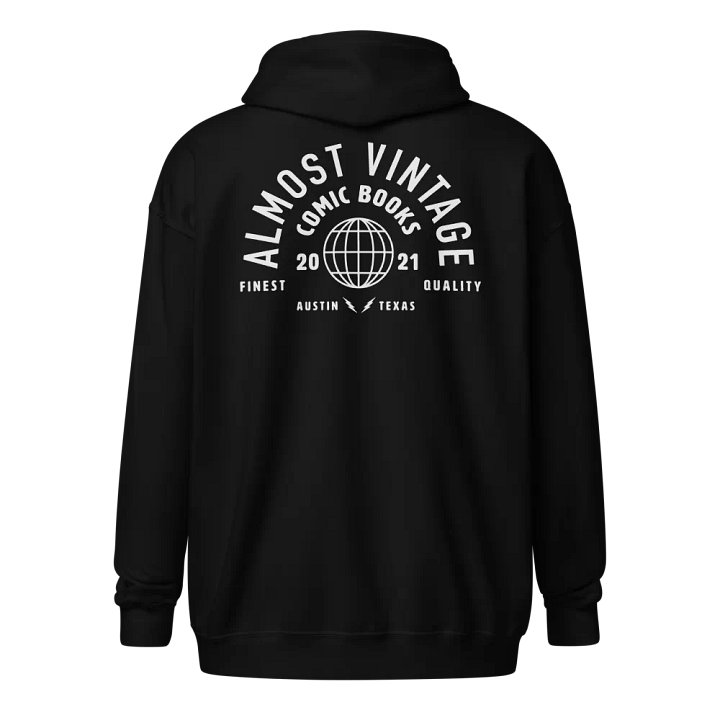 Almost Vintage Unisex Zip Hoodie product image (2)