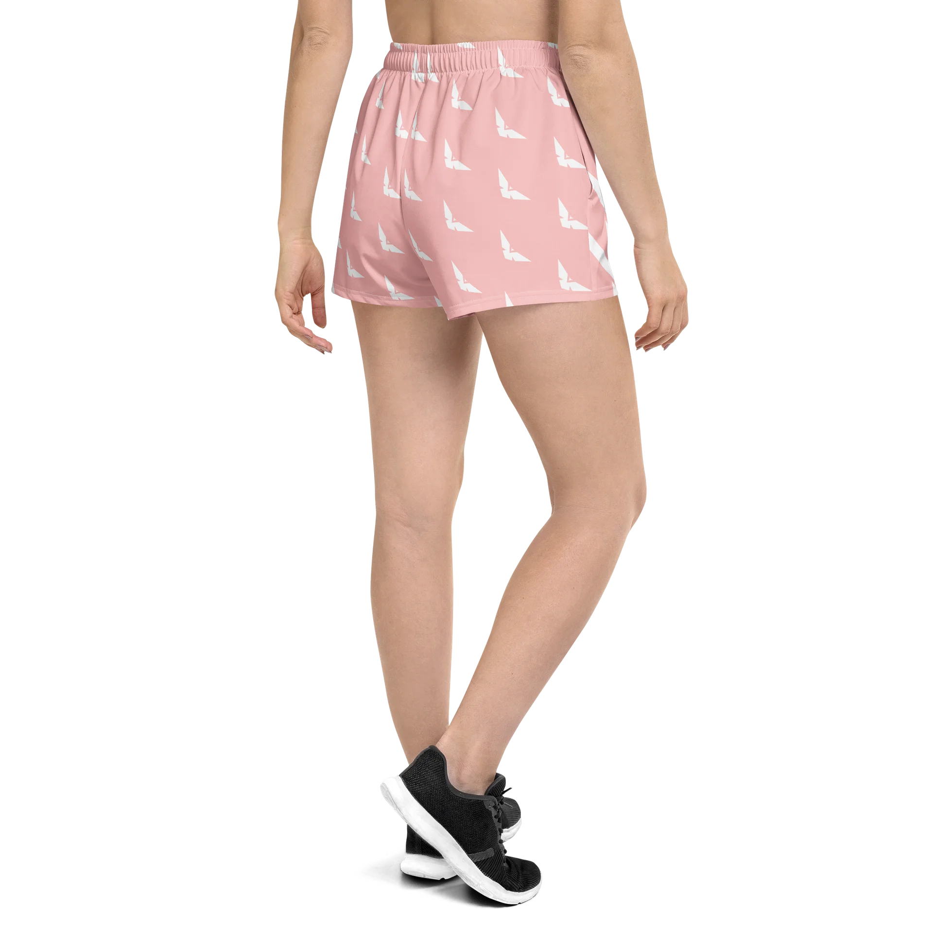 Pink Athletic Shorts product image (4)
