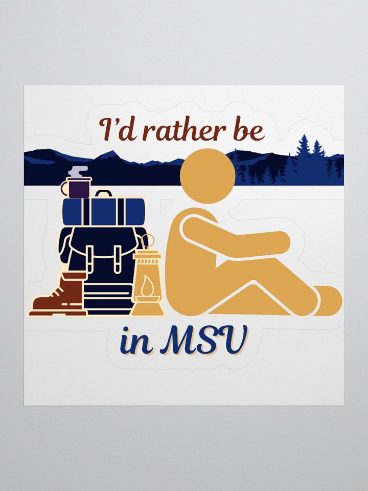 I'd Rather Be Sticker product image (2)