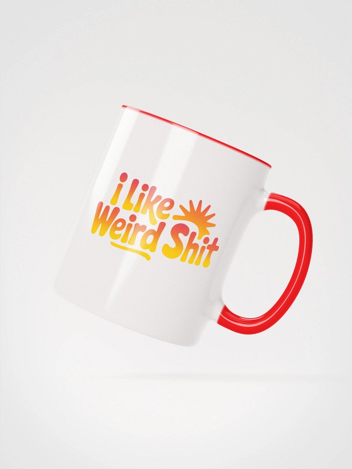 Gradient I like Weird Ceramic Mug product image (5)