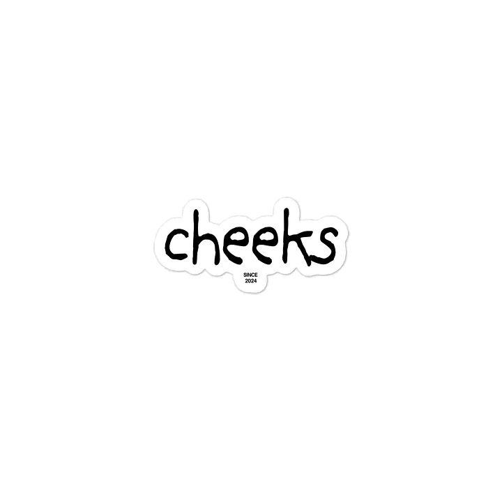 cheeks sticker product image (2)