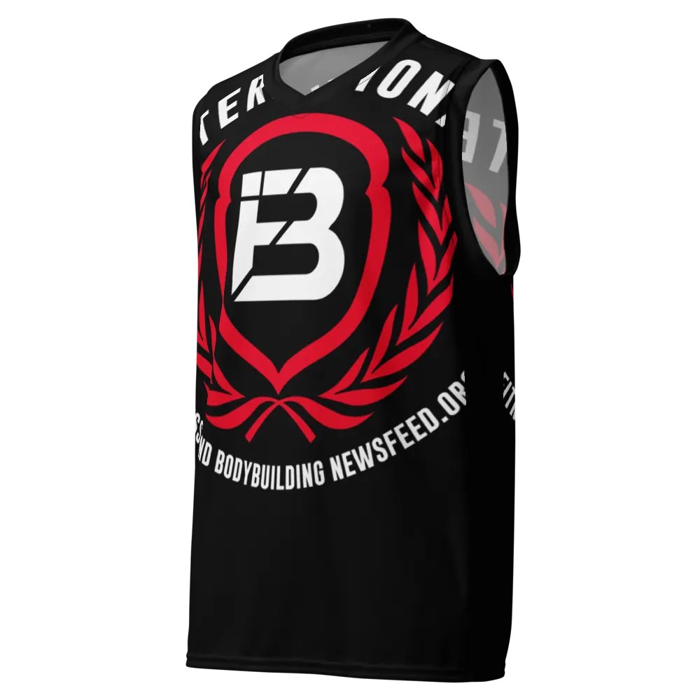 IFBNewsfeed.Org's All-Over Print Recycled Unisex Basketball Jersey product image (2)