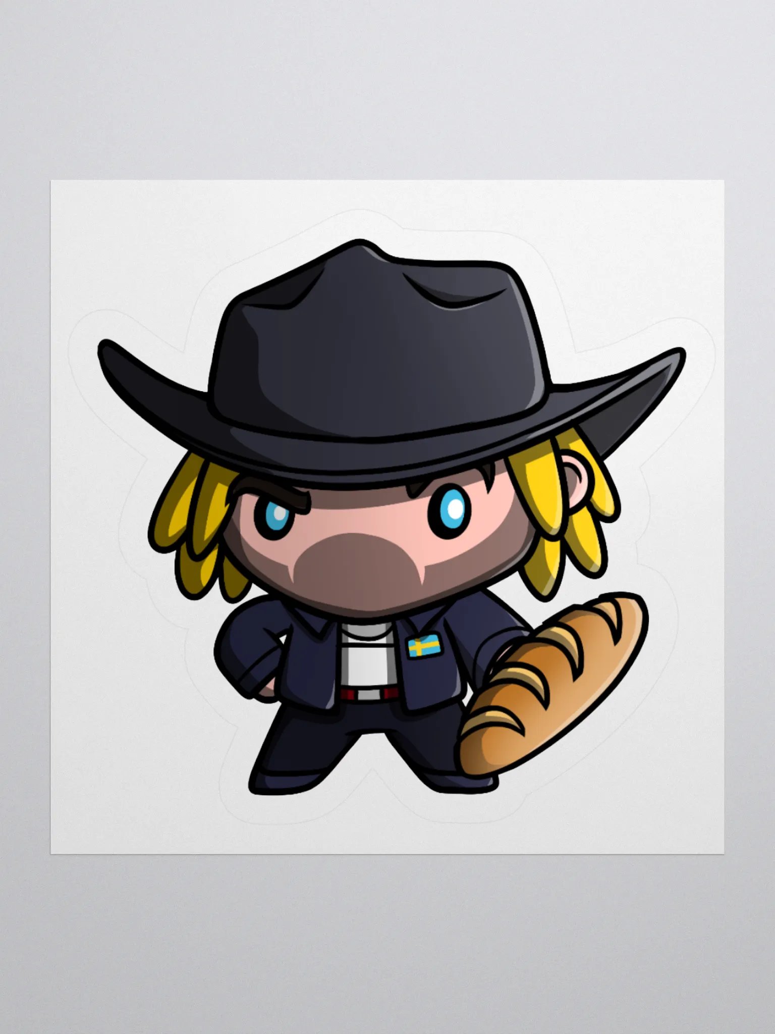 Lil Cap Chibi Sticker product image (1)