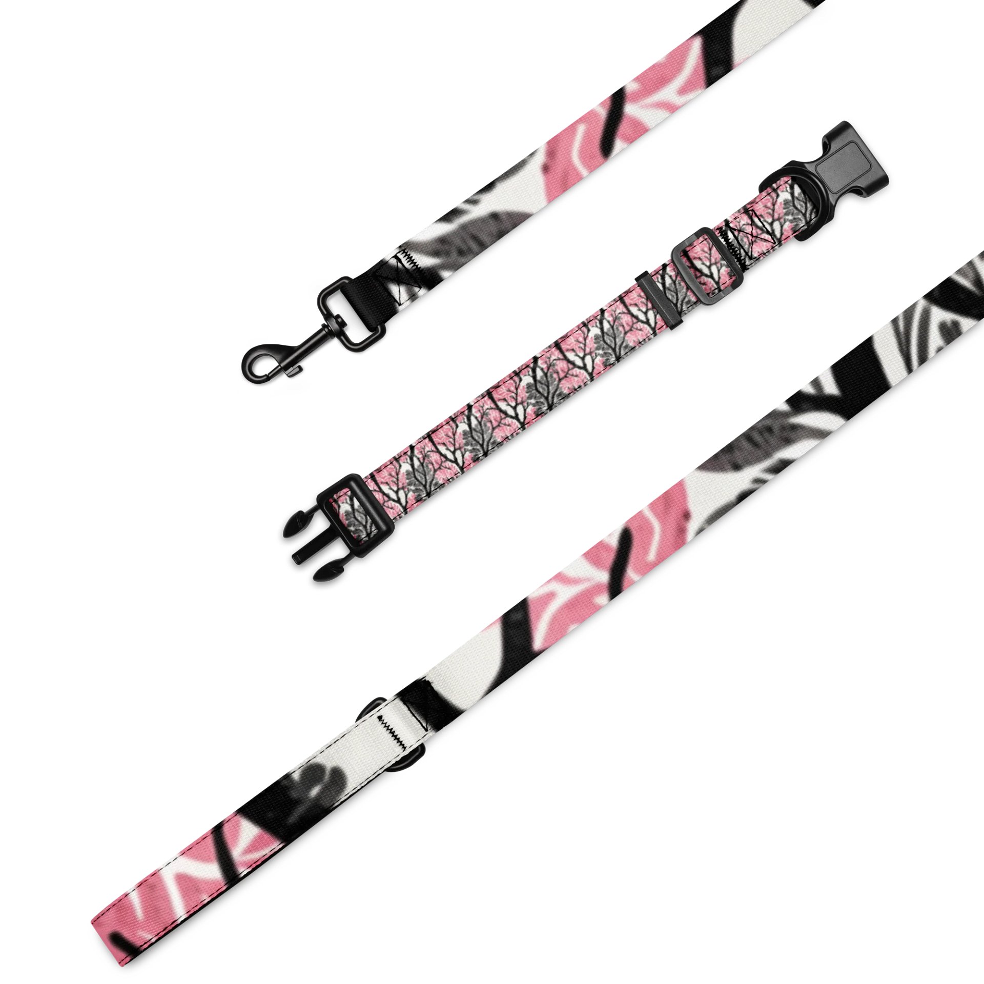 Petal to the Metal | Cherry Blossom Camo Leash & Collar Set product image (1)