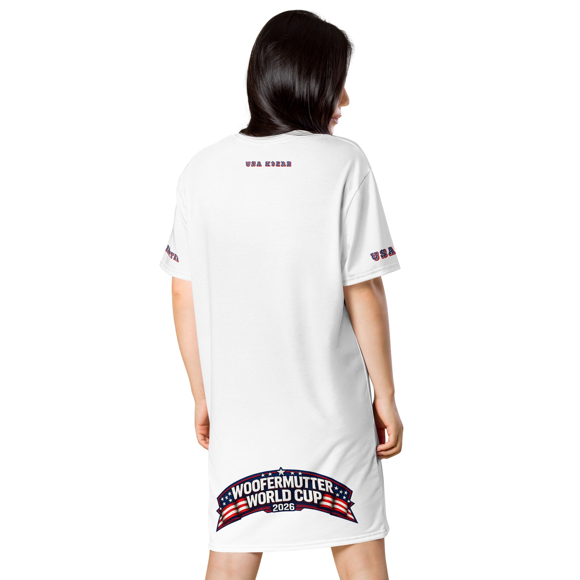 WooferMutter™ World Cup Chihuahua Soccer T-shirt Dress product image (4)