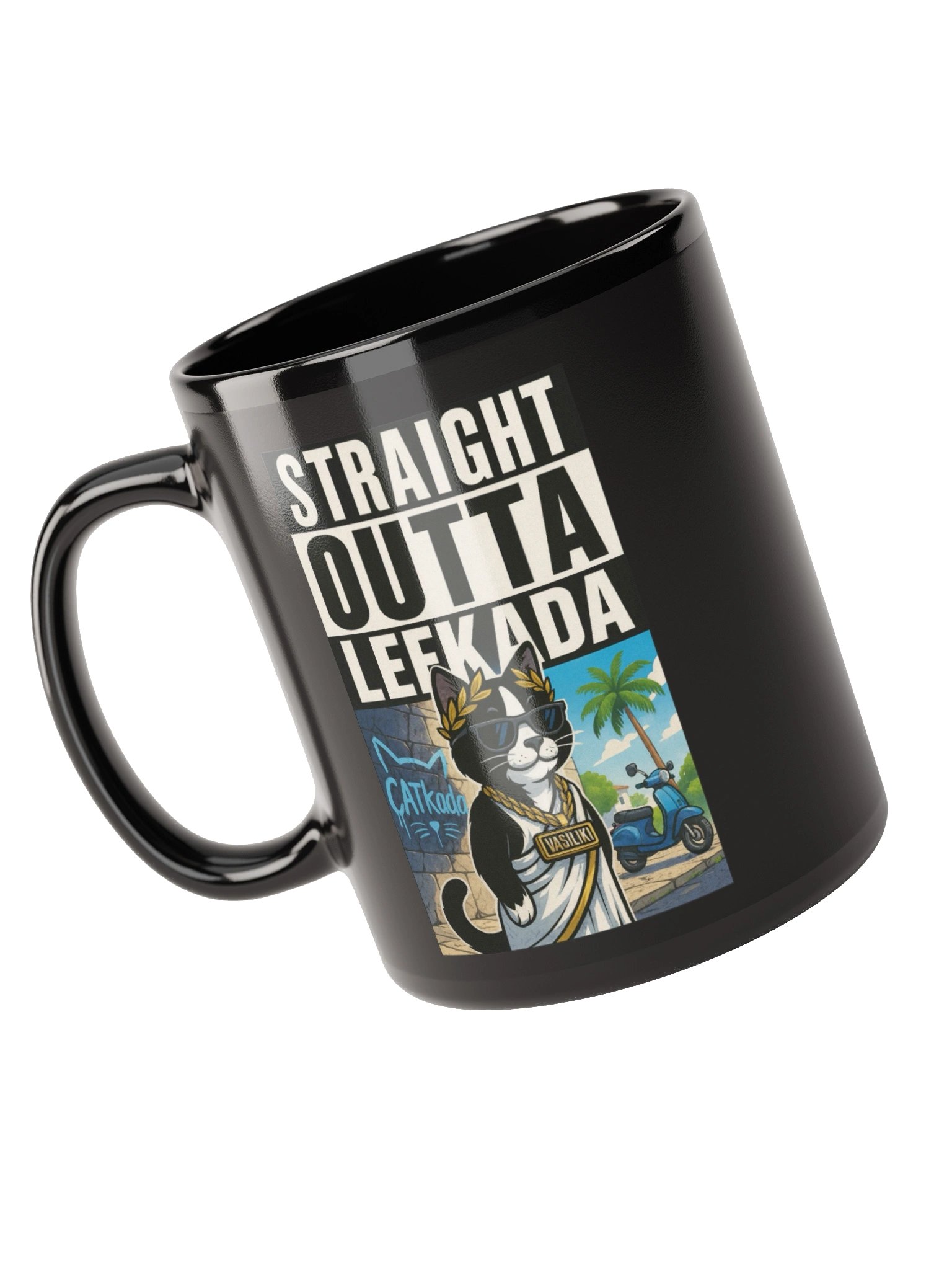 STRAIGHT OUTTA LEFKADA MUG product image (1)