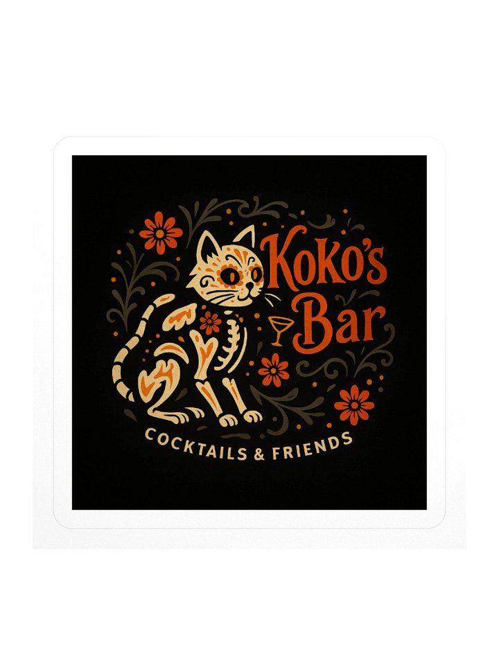 koko kitty sticker product image (2)