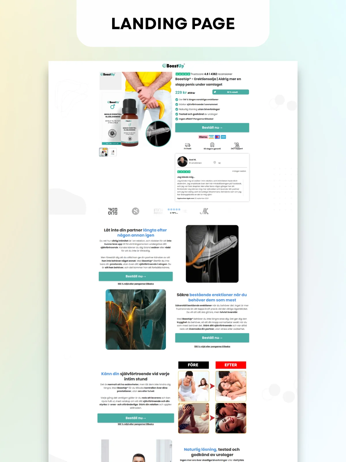 Wellness & Supplement Funnelish Sales Funnel Template product image (4)