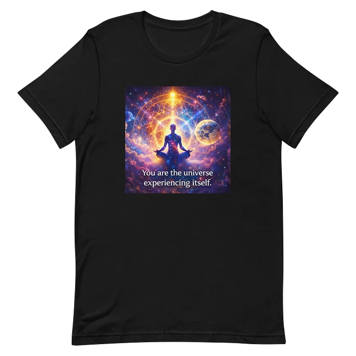 Cosmic Universe Meditative T-Shirt product image (2)