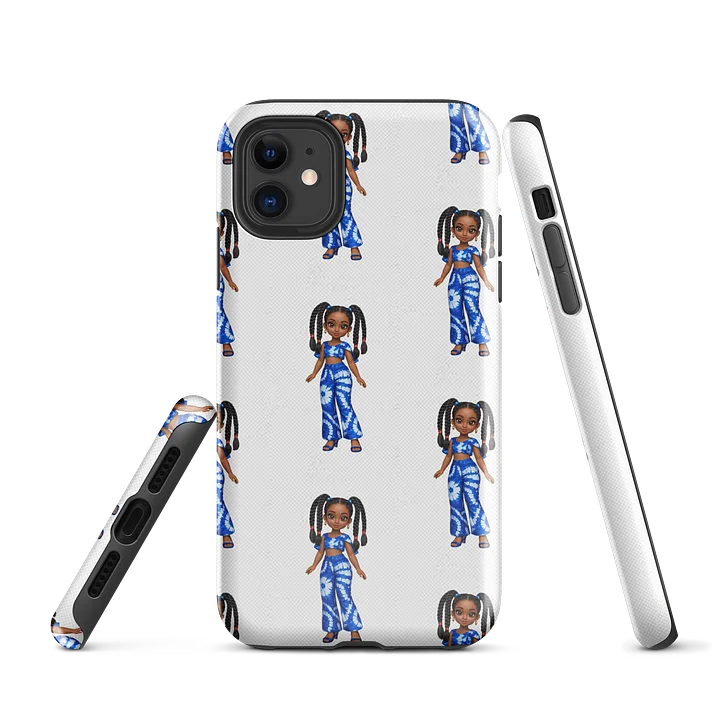 Floral Pigtails iPhone® Tough Case product image (1)