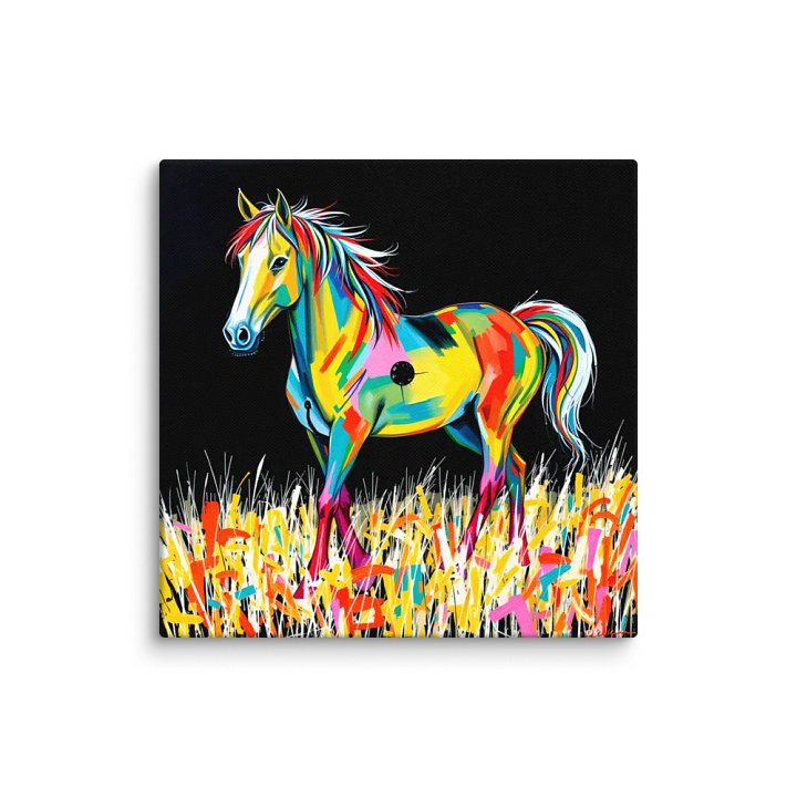 Vibrant Equine Expression Canvas product image (13)