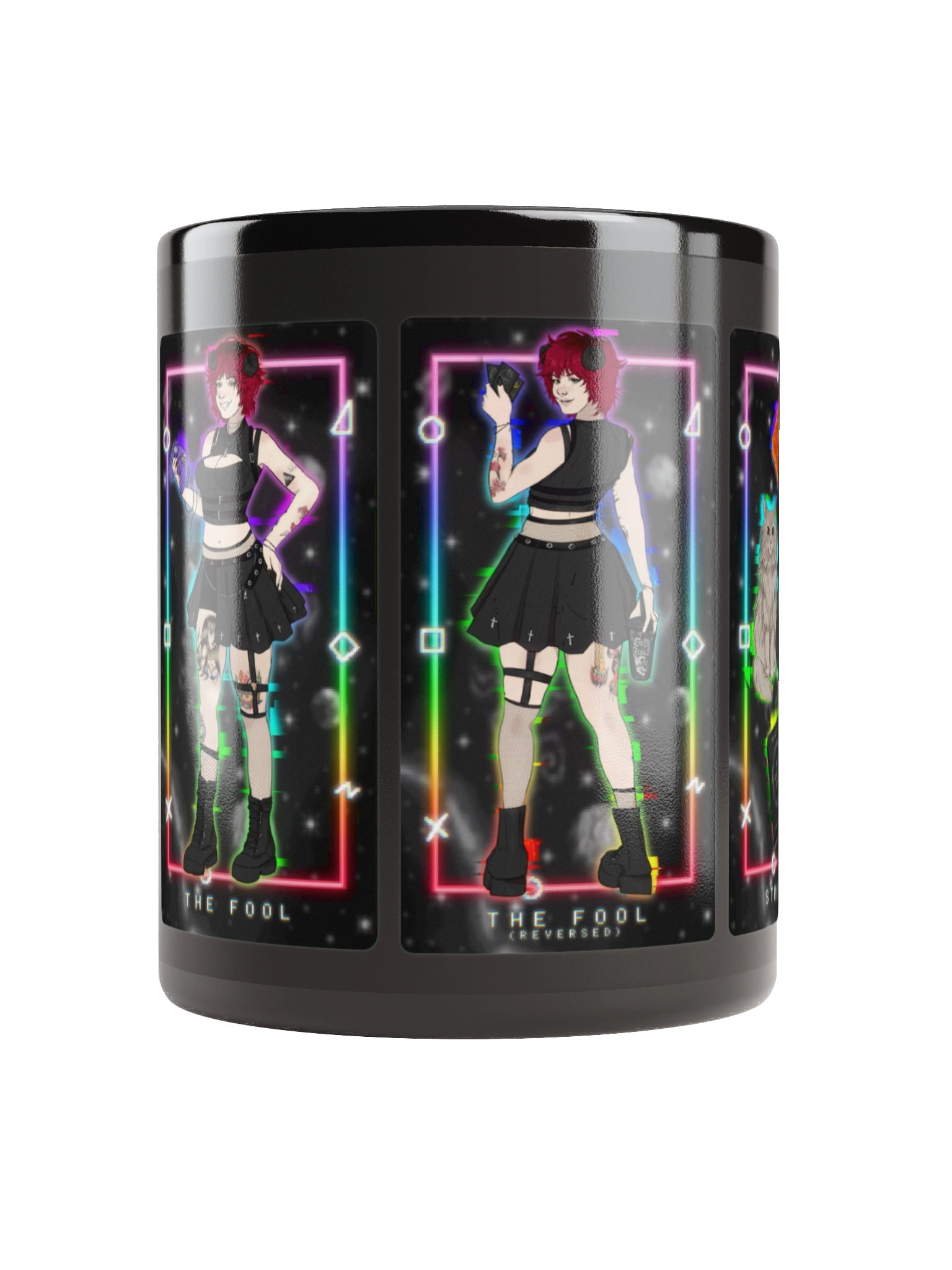 RAENBOU Neon Tarot Trio Mug product image (10)