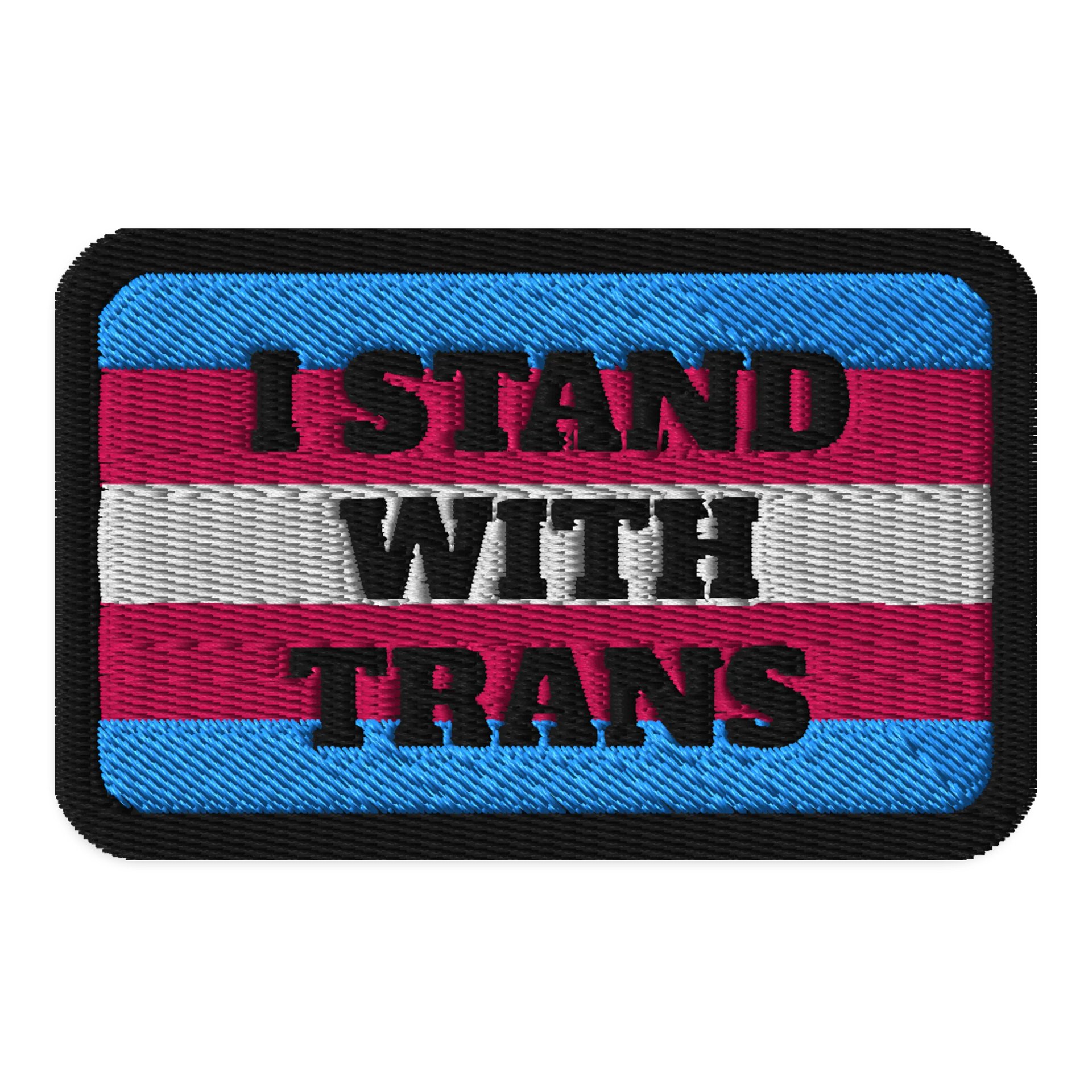 LOVA - Stand With Trans Pride Patch product image (1)