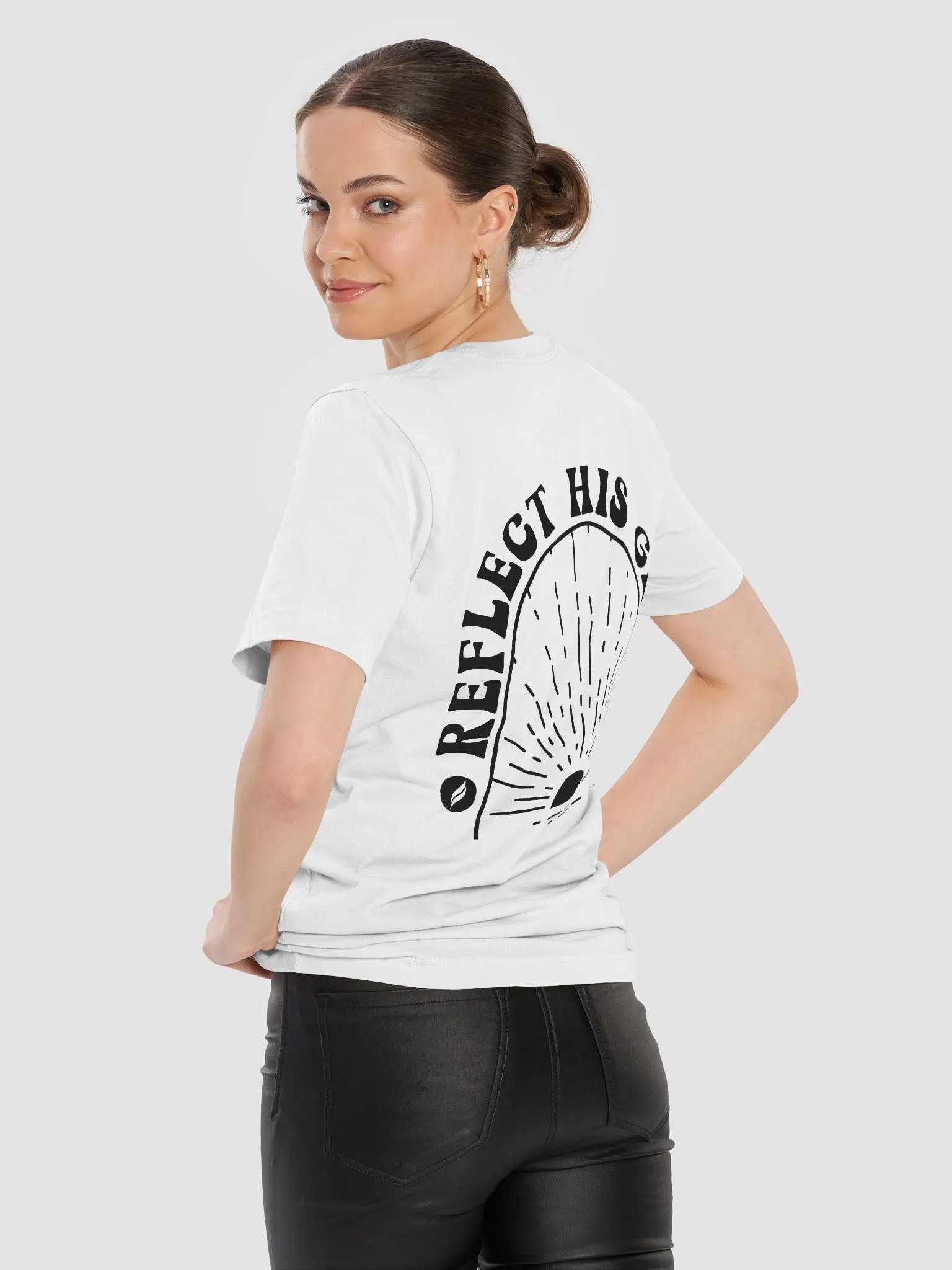Reflect His Glory Tee | Black product image (9)