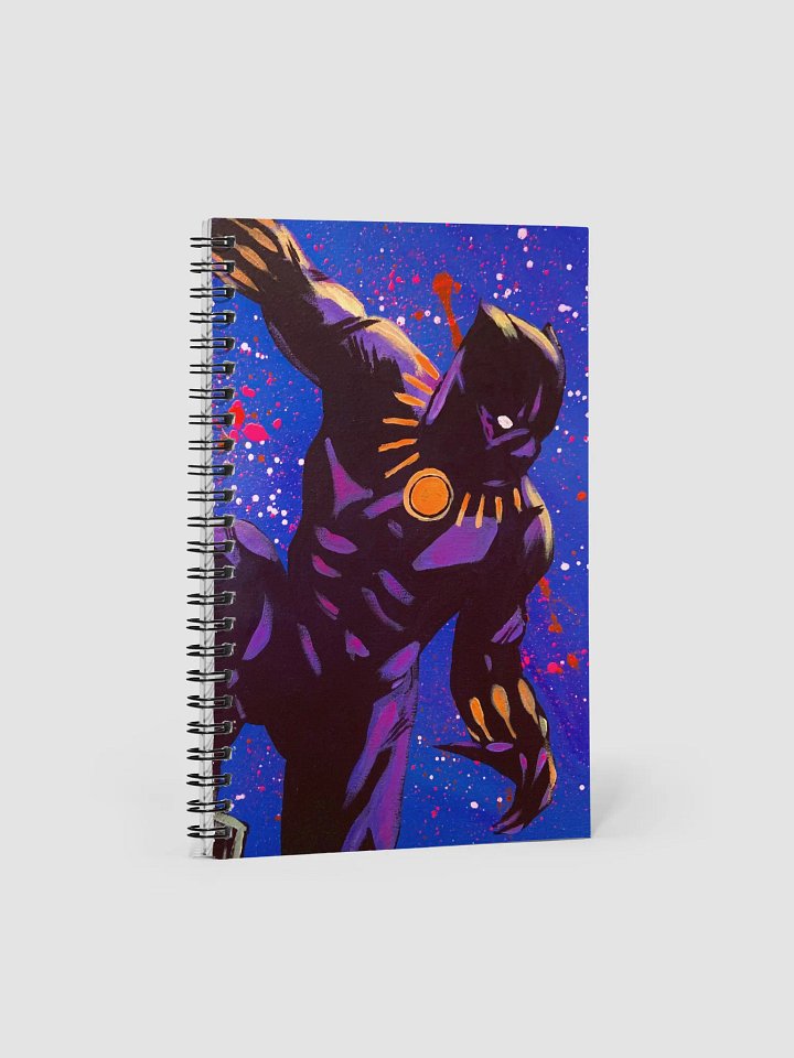 Black Panther Spiral Notebook 140 Pages product image (1)