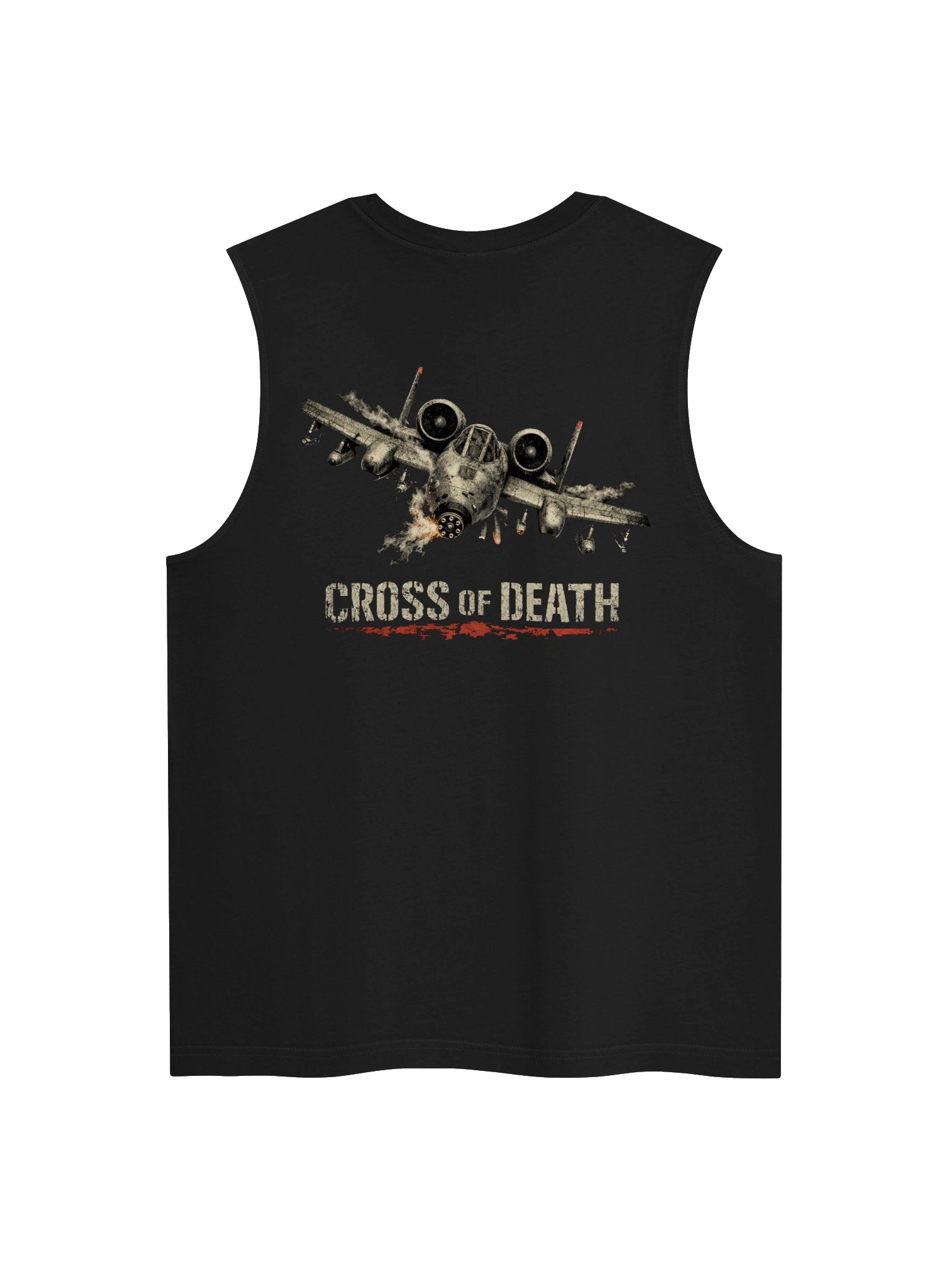 Cross of Death - A-10 Warthog Muscle Tank product image (2)