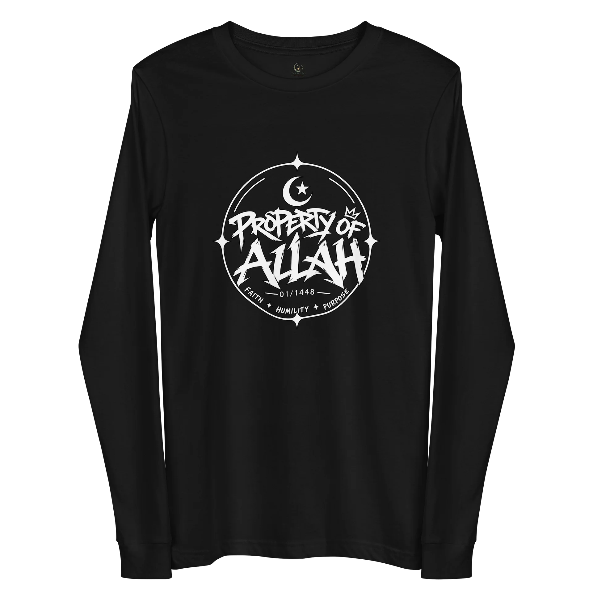 Property of Allah 01 Signature Adult Unisex Long Sleeve Tee product image (2)