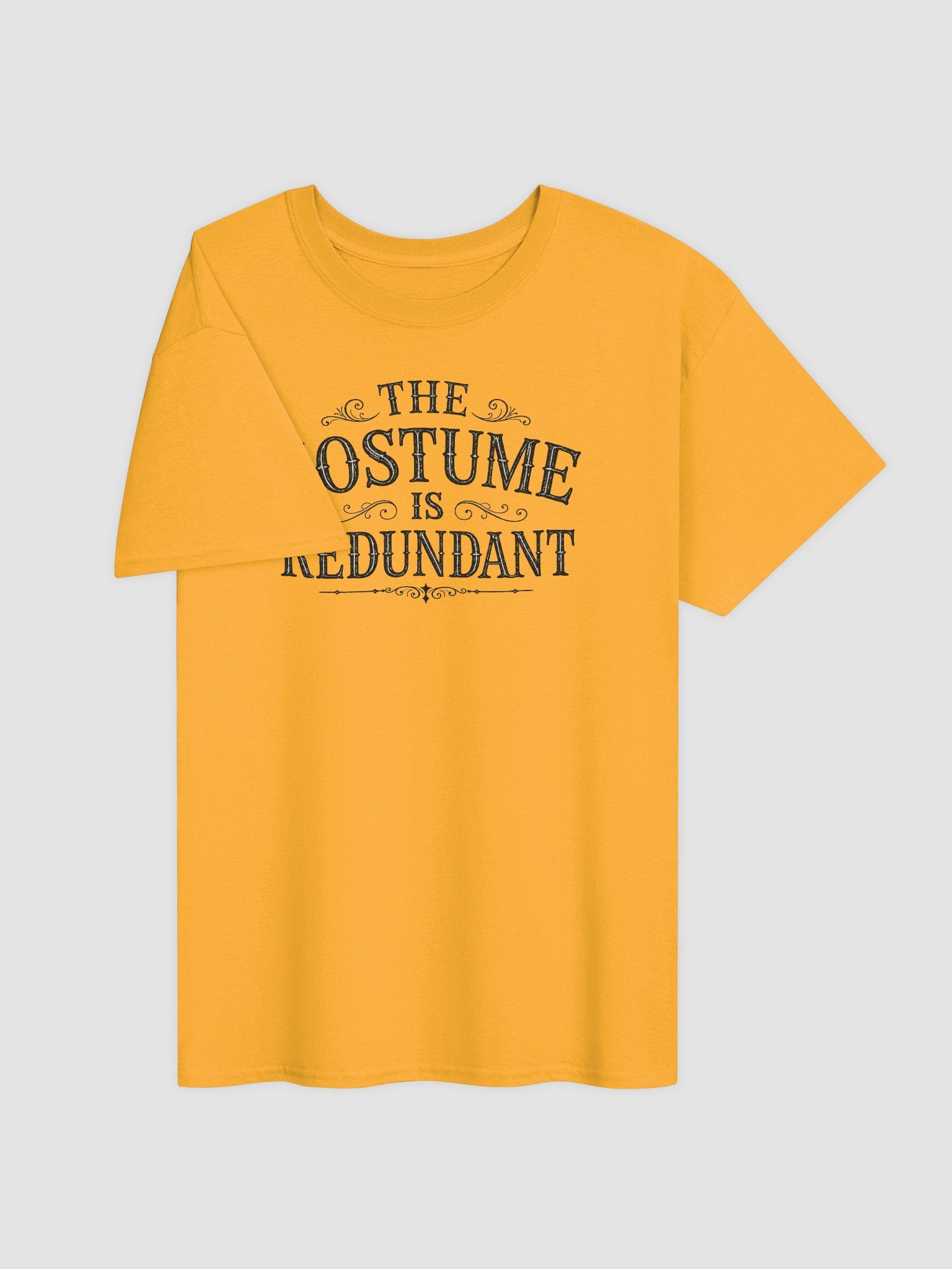 THE COSTUME IS REDUNDANT Halloween Unisex Cotton Heavyweight T-Shirt product image (23)