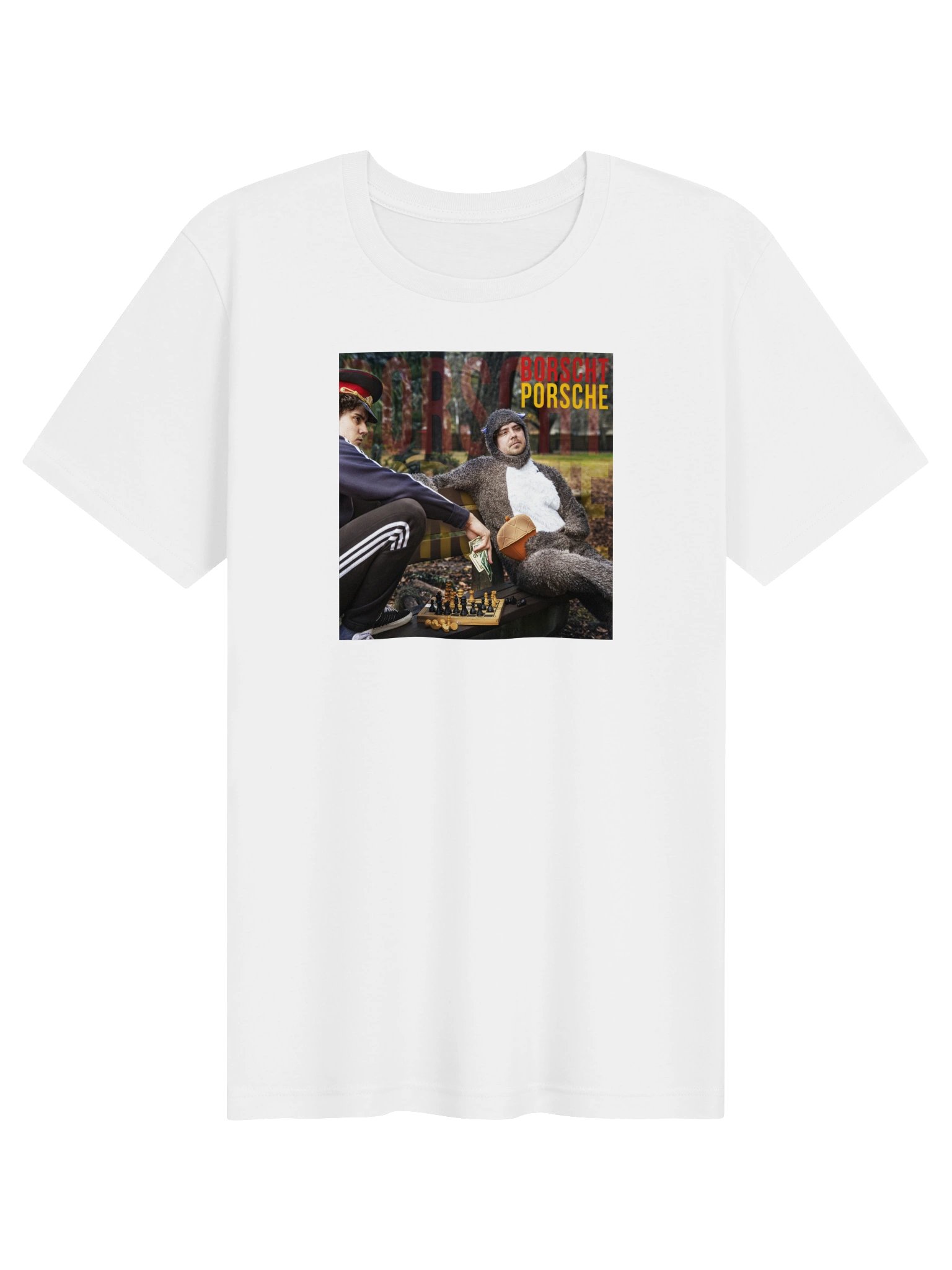 Borscht Porsche Self Titled Album Release T-Shirt (black) product image (1)