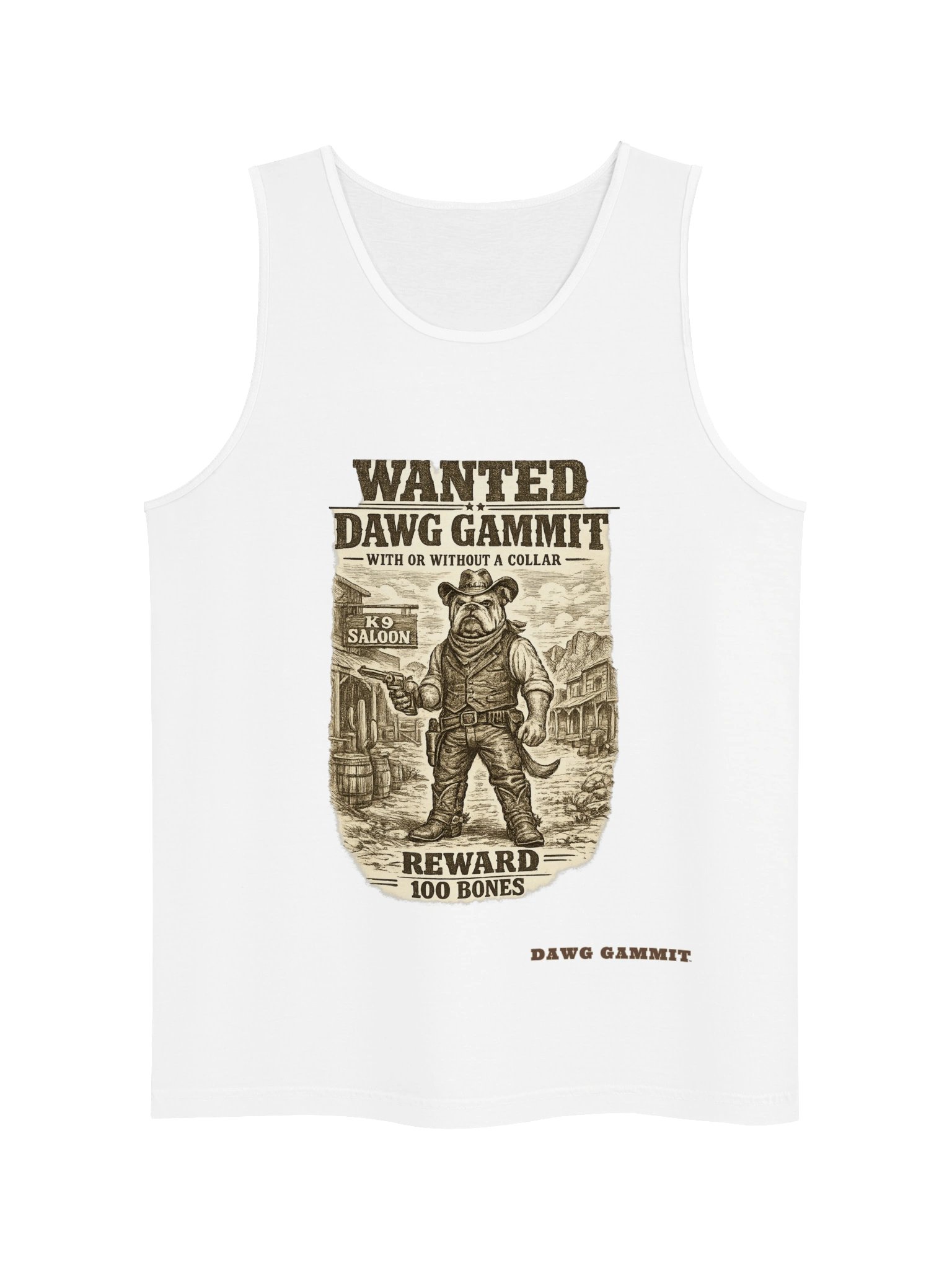DAWG GAMMIT™ WANTED Bulldawg Tank product image (3)