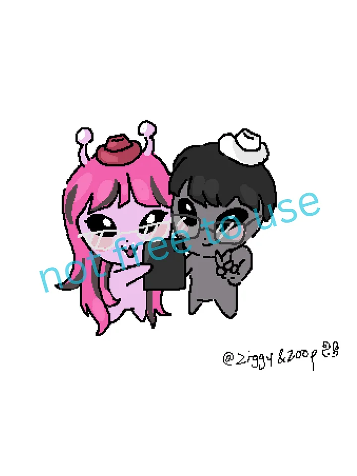 Alien Couple Commission product image (2)