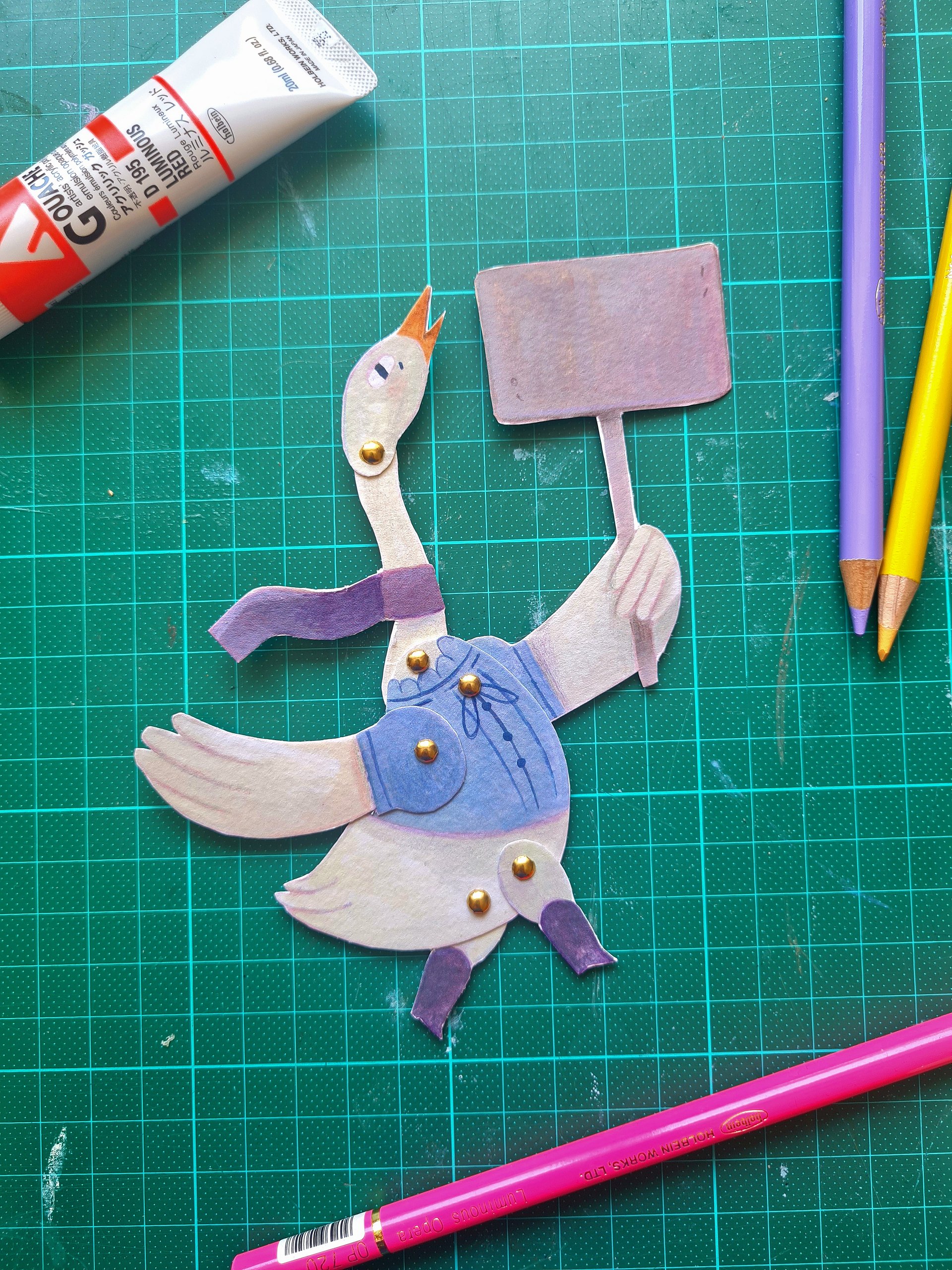 Paper Puppet Animal Protesters product image (2)