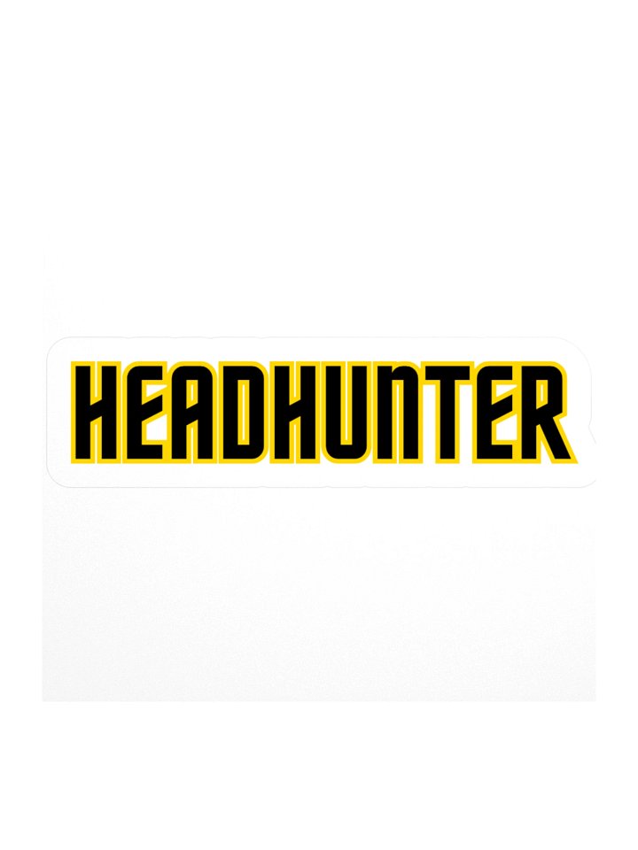 MsVerga Headhunter Kiss Cut Sticker | Fierce. Focused. Fearless. product image (1)