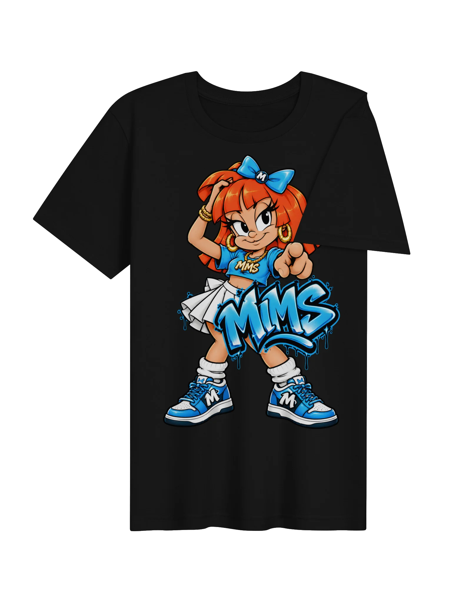 MMS Orange-Hair Anime Graphic Tee product image (22)