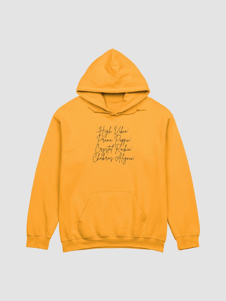 HIGH VIBIN’ HOODIE - BLACK EDITION product image (1)
