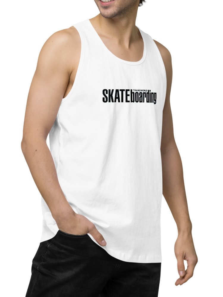 TransWorld SKATEboarding Logo | Tank Top (Light) product image (3)