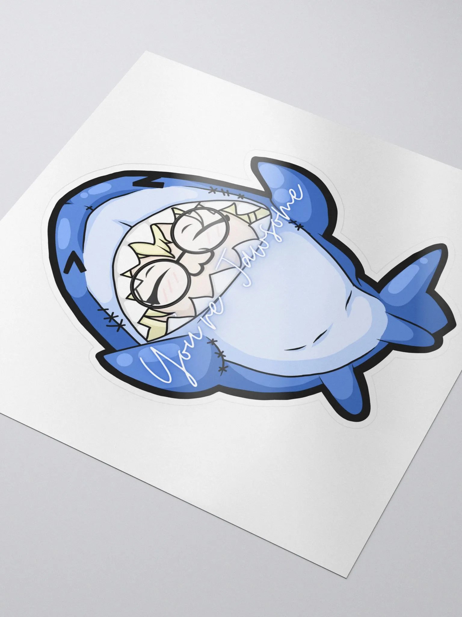 Youre Jawsome Kiss Sticker product image (3)
