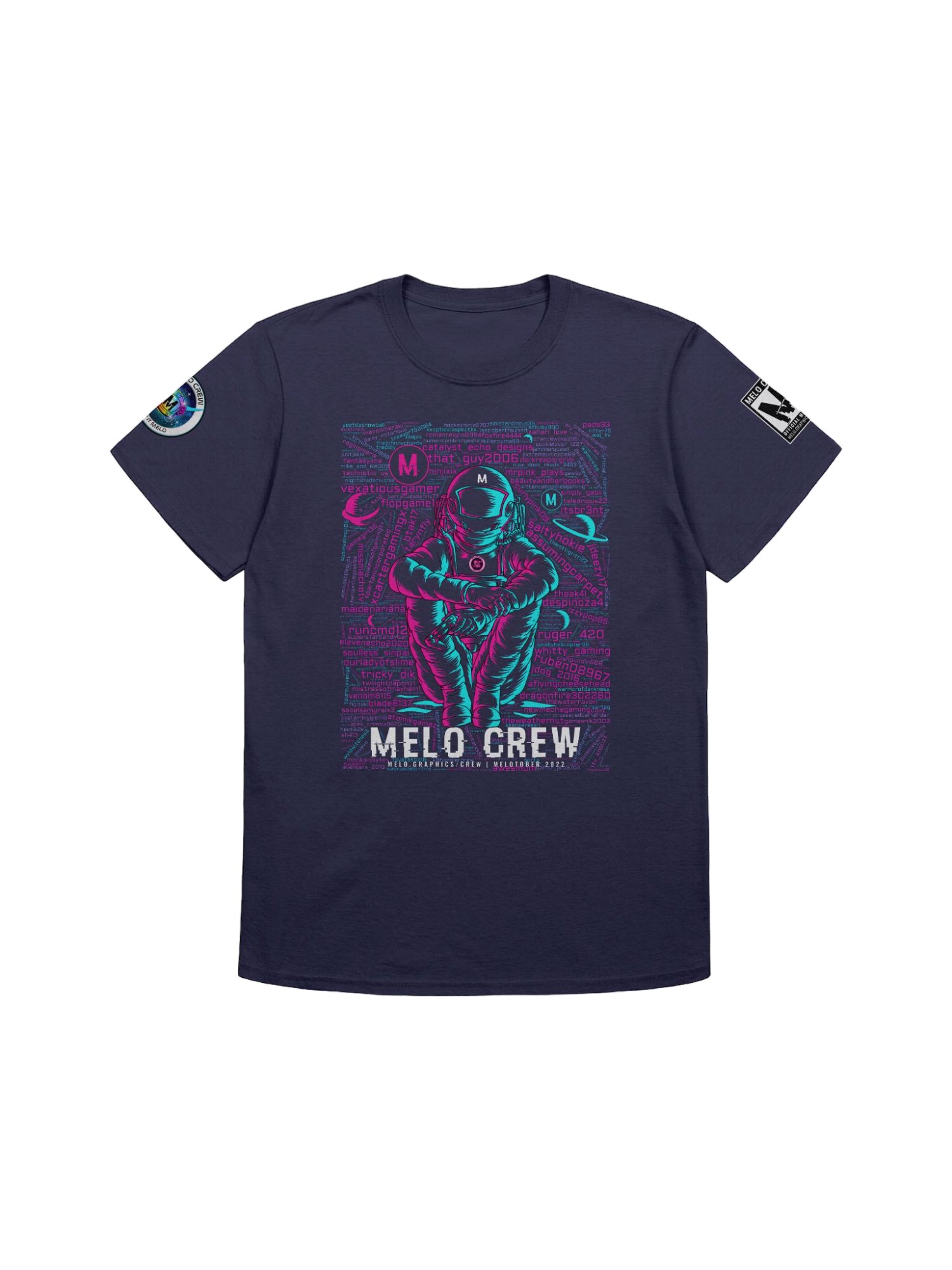 #MELOtober 2022 MELO CREW Vibes - Personalized T-Shirt + BONUS | #MadeByMELO product image (4)