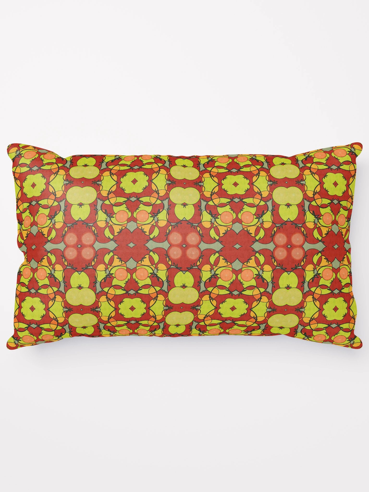 Tomato Glow – All-Over Print Decorative Pillow product image (6)