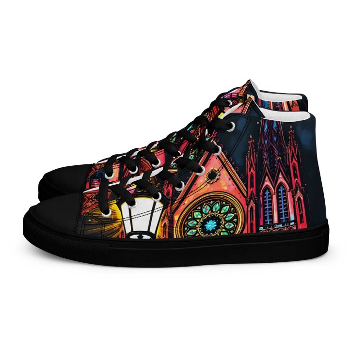 men;s sizing Gothic Cathedral Night High Tops product image (1)