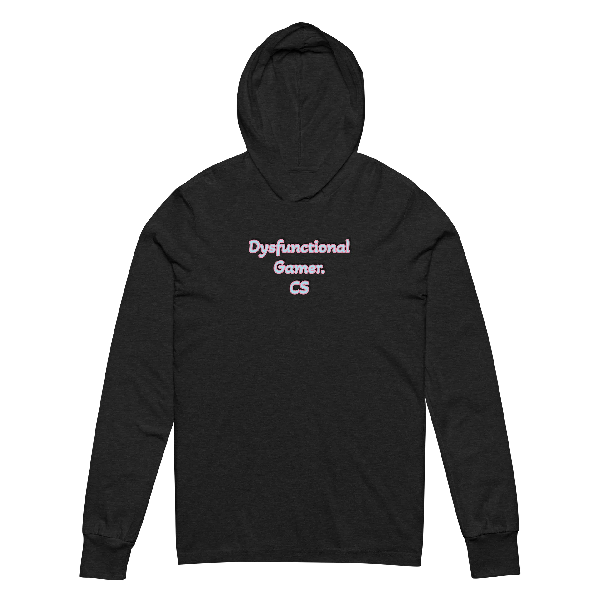 Dysfunctional Gamer, CS Hooded Long Sleeve Tee product image (3)