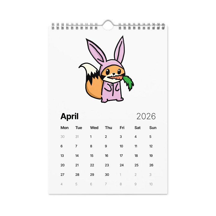 2026 Calendar product image (2)